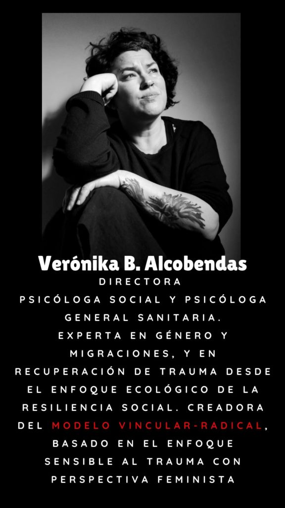 Verónika B. Alcobendas, directora y psicóloga experta en género y migraciones